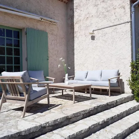 Villa Vue Mer Plage De La Fossette 5Mn A Pied Proche Du Centre Le Lavandou Exterior foto